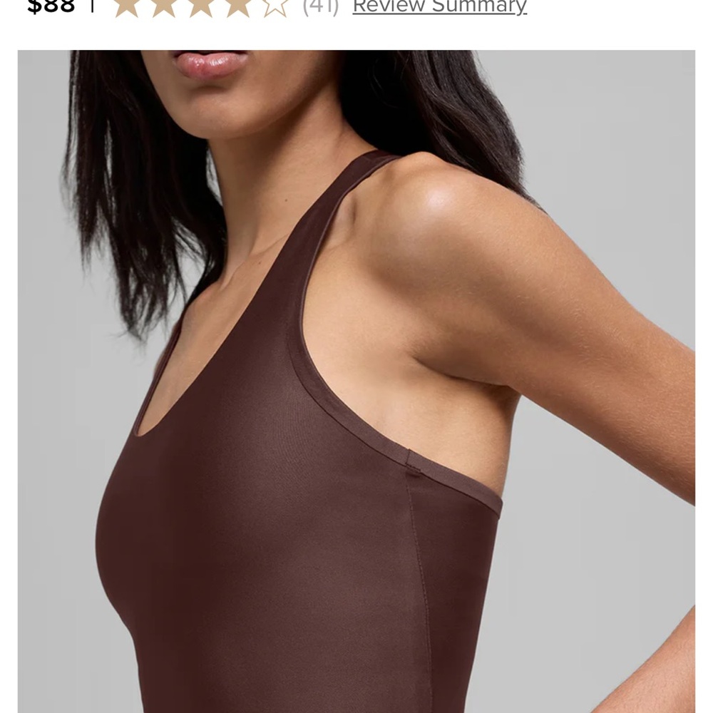 ALO Yoga Airlift Super sleek bra tank XS